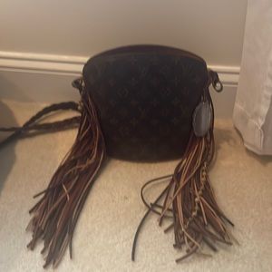 Vintage Boho Louis Vuitton with New Dirty Blonde Fringe